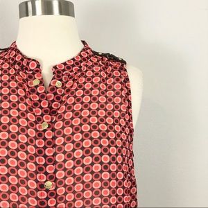 Michael Kors Sleeveless button-down Blouse